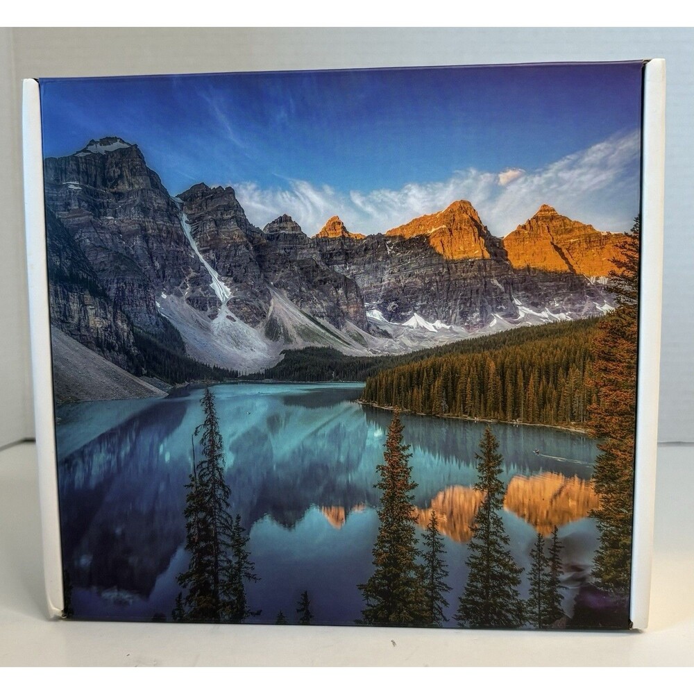 Puzzle RECHIATO Sunset Banff National Park, Canada  1000 pc. 27.56x19.69”. New.